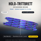 Holo-Trittbrett im gleichen Design – PRISM für SEGWAY NINEBOT F3 / F3 PRO, Holo-Effekt simuliert (+54,99 €)
