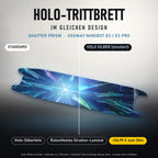 Holo-Trittbrett im gleichen Design – SHATTER PRISM für SEGWAY NINEBOT E3 / E3 PRO, Holo-Effekt simuliert (+54,99 €)