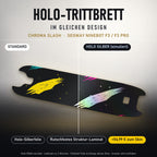 Holo-Trittbrett im gleichen Design – CHROMA SLASH für SEGWAY NINEBOT F3 / F3 PRO, Holo-Effekt simuliert (+54,99 €)