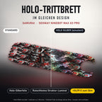 Holo-Trittbrett im gleichen Design – SAMURAI für SEGWAY NINEBOT MAX G3 PRO, Holo-Effekt simuliert (+54,99 €)