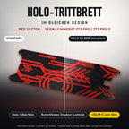 Holo-Trittbrett im gleichen Design – RED SECTOR für SEGWAY NINEBOT ZT3 PRO / ZT3 PRO D, Holo-Effekt simuliert (+54,99 €)