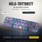 Holo-Trittbrett im gleichen Design – POP CIRCUIT für KUKIRIN G2 PRO, Holo-Effekt simuliert (+54,99 €)