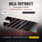 Holo-Trittbrett im gleichen Design – ELECTRIC POWER RED für VMAX NEW VX4, Holo-Effekt simuliert (+54,99 €)