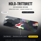 Holo-Trittbrett im gleichen Design – URBAN RED CAMO für SEGWAY NINEBOT GT3, Holo-Effekt simuliert (+54,99 €)