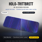 Holo-Trittbrett im gleichen Design – VIOLET VOLTAGE für TEVERUN BLADE MINI / PRO / ULTRA, Holo-Effekt simuliert (+54,99 €)