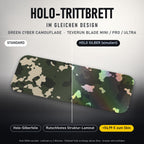 Holo-Trittbrett im gleichen Design – GREEN CYBER CAMOUFLAGE für TEVERUN BLADE MINI / PRO / ULTRA, Holo-Effekt simuliert (+54,99 €)