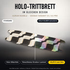 Holo-Trittbrett im gleichen Design – AURUM MARBLE für SEGWAY NINEBOT E3 / E3 PRO, Holo-Effekt simuliert (+54,99 €)