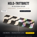 Holo-Trittbrett im gleichen Design – AURUM MARBLE für IO HAWK ELITE X 1.0 / 2.0, Holo-Effekt simuliert (+54,99 €)