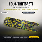 Holo-Trittbrett im gleichen Design – YELLOW CYBER CAMOUFLAGE für SEGWAY NINEBOT MAX G3 PRO, Holo-Effekt simuliert (+54,99 €)