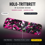 Holo-Trittbrett im gleichen Design – MAGENTA CHAOS für KUKIRIN G2 PRO, Holo-Effekt simuliert (+54,99 €)