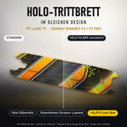 Holo-Trittbrett im gleichen Design – PIT LANE 77 für SEGWAY NINEBOT F3 / F3 PRO, Holo-Effekt simuliert (+54,99 €)