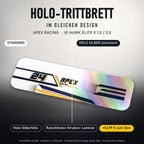 Holo-Trittbrett im gleichen Design – APEX RACING für IO HAWK ELITE X 1.0 / 2.0, Holo-Effekt simuliert (+54,99 €)