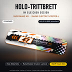 Holo-Trittbrett im gleichen Design – SHOCKWAVE MX für XIAOMI ELECTRIC SCOOTER 6, Holo-Effekt simuliert (+54,99 €)