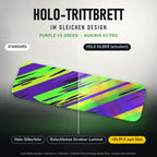 Holo-Trittbrett im gleichen Design – PURPLE VS GREEN für KUKIRIN G2 PRO, Holo-Effekt simuliert (+54,99 €)