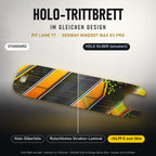 Holo-Trittbrett im gleichen Design – PIT LANE 77 für SEGWAY NINEBOT MAX G3 PRO, Holo-Effekt simuliert (+54,99 €)