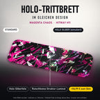 Holo-Trittbrett im gleichen Design – MAGENTA CHAOS für HITWAY H11, Holo-Effekt simuliert (+54,99 €)
