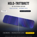 Holo-Trittbrett im gleichen Design – VIOLET VOLTAGE für TRITTBRETT FRITZ, Holo-Effekt simuliert (+54,99 €)