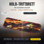 Holo-Trittbrett im gleichen Design – HELLFIRE für SEGWAY NINEBOT G2 MAX, Holo-Effekt simuliert (+54,99 €)