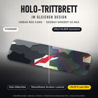 Holo-Trittbrett im gleichen Design – URBAN RED CAMO für SEGWAY NINEBOT G2 MAX, Holo-Effekt simuliert (+54,99 €)