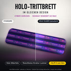 Holo-Trittbrett im gleichen Design – CYBER HORIZON für SEGWAY NINEBOT G2 MAX, Holo-Effekt simuliert (+54,99 €)