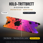 Holo-Trittbrett im gleichen Design – SPECTRUM SPLASH für SEGWAY ZT3 MAX, Holo-Effekt simuliert (+54,99 €)