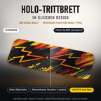 Holo-Trittbrett im gleichen Design – INFERNO BOLT für TEVERUN FIGHTER MINI / PRO, Holo-Effekt simuliert (+54,99 €)