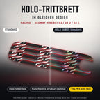 Holo-Trittbrett im gleichen Design – RACING für SEGWAY NINEBOT G3 / G3 D / G3 E, Holo-Effekt simuliert (+54,99 €)