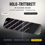 Holo-Trittbrett im gleichen Design – ELECTRIC POWER MIAMI für KUKIRIN G2 PRO, Holo-Effekt simuliert (+54,99 €)