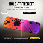 Holo-Trittbrett im gleichen Design – SPECTRUM SPLASH für TEVERUN FIGHTER MINI / PRO, Holo-Effekt simuliert (+54,99 €)