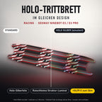 Holo-Trittbrett im gleichen Design – RACING für SEGWAY NINEBOT E3 / E3 PRO, Holo-Effekt simuliert (+54,99 €)