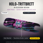 Holo-Trittbrett im gleichen Design – NEON TRIBAL für SEGWAY NINEBOT G3 / G3 D / G3 E, Holo-Effekt simuliert (+54,99 €)