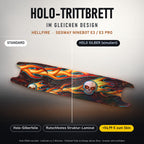 Holo-Trittbrett im gleichen Design – HELLFIRE für SEGWAY NINEBOT E3 / E3 PRO, Holo-Effekt simuliert (+54,99 €)