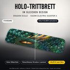 Holo-Trittbrett im gleichen Design – DRAGON SCALE für XIAOMI ELECTRIC SCOOTER 6, Holo-Effekt simuliert (+54,99 €)