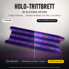 Holo-Trittbrett im gleichen Design – CYBER HORIZON für SEGWAY NINEBOT ZT3 PRO / ZT3 PRO D, Holo-Effekt simuliert (+54,99 €)