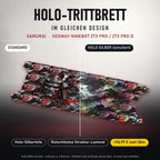 Holo-Trittbrett im gleichen Design – SAMURAI für SEGWAY NINEBOT ZT3 PRO / ZT3 PRO D, Holo-Effekt simuliert (+54,99 €)