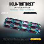 Holo-Trittbrett im gleichen Design – STREET VIBES für SEGWAY NINEBOT G2 MAX, Holo-Effekt simuliert (+54,99 €)
