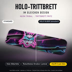 Holo-Trittbrett im gleichen Design – NEON TRIBAL für TRITTBRETT FRITZ, Holo-Effekt simuliert (+54,99 €)
