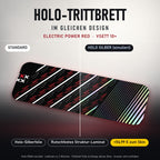 Holo-Trittbrett im gleichen Design – ELECTRIC POWER RED für VSETT 10+, Holo-Effekt simuliert (+54,99 €)