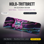 Holo-Trittbrett im gleichen Design – NEON TRIBAL für TEVERUN FIGHTER MINI / PRO, Holo-Effekt simuliert (+54,99 €)