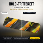 Holo-Trittbrett im gleichen Design – PIT LANE 77 für SEGWAY NINEBOT G2 MAX, Holo-Effekt simuliert (+54,99 €)