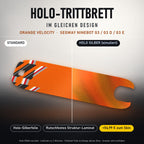 Holo-Trittbrett im gleichen Design – ORANGE VELOCITY für SEGWAY NINEBOT G3 / G3 D / G3 E, Holo-Effekt simuliert (+54,99 €)