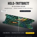 Holo-Trittbrett im gleichen Design – DRAGON SCALE für SEGWAY NINEBOT ZT3 PRO / ZT3 PRO D, Holo-Effekt simuliert (+54,99 €)