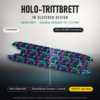 Holo-Trittbrett im gleichen Design – NEON DRIP für SEGWAY NINEBOT F3 / F3 PRO, Holo-Effekt simuliert (+54,99 €)