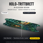Holo-Trittbrett im gleichen Design – DRAGON SCALE für SEGWAY NINEBOT E3 / E3 PRO, Holo-Effekt simuliert (+54,99 €)