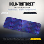 Holo-Trittbrett im gleichen Design – VIOLET VOLTAGE für TEVERUN FIGHTER MINI / PRO, Holo-Effekt simuliert (+54,99 €)