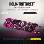Holo-Trittbrett im gleichen Design – MAGENTA CHAOS für SEGWAY NINEBOT G3 / G3 D / G3 E, Holo-Effekt simuliert (+54,99 €)