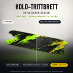 Holo-Trittbrett im gleichen Design – TOXIC GRID für SEGWAY NINEBOT F3 / F3 PRO, Holo-Effekt simuliert (+54,99 €)