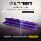 Holo-Trittbrett im gleichen Design – CYBER HORIZON für SEGWAY NINEBOT E3 / E3 PRO, Holo-Effekt simuliert (+54,99 €)