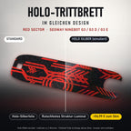 Holo-Trittbrett im gleichen Design – RED SECTOR für SEGWAY NINEBOT G3 / G3 D / G3 E, Holo-Effekt simuliert (+54,99 €)