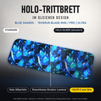 Holo-Trittbrett im gleichen Design – BLUE SHARDS für TEVERUN BLADE MINI / PRO / ULTRA, Holo-Effekt simuliert (+54,99 €)
